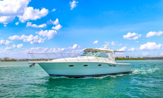 TIARA 41ft Luxury Motor Yacht Rental in Miami Shores!