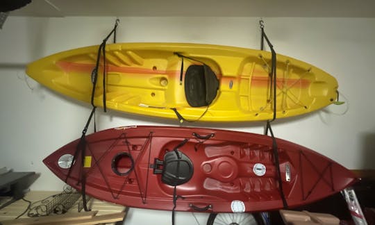1 Fishing Kayak & 1 Recreational Kayak for rent in Ruskin, Florida