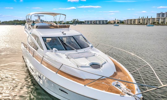 70ft Sunseeker Manhattan Power Mega Yacht In North Miami Beach, Florida