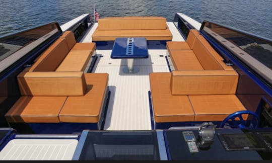 55ft Luxury Hermes Von Dutch Motor Yacht in Miami Beach 🤩 1 FREE JETSKI 1HR