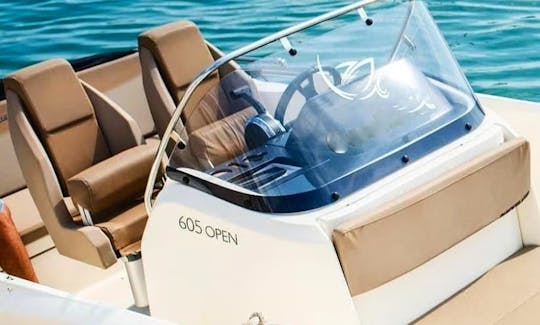 Rent Quicksilver 7 Person Boat in Benalmádena, Spain