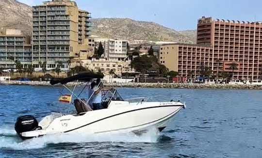 Rent Quicksilver 7 Person Boat in Benalmádena, Spain