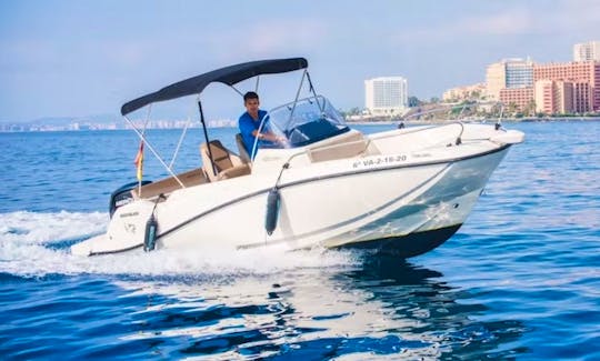Rent Quicksilver 7 Person Boat in Benalmádena, Spain