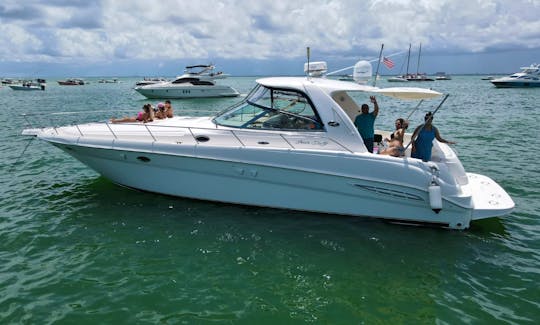 The Best Boat Rentals in Miami - 55' Huge SeaRay Motor Yacht in Miami