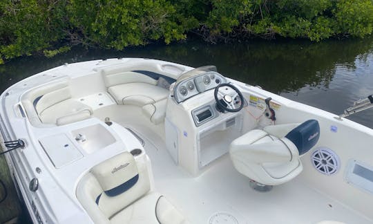 21ft Hurricane Deck Boat for daily, multiday or weekly rental in Osprey