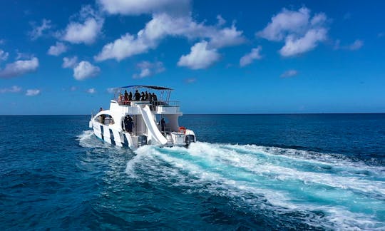 🥂🛥🔥LUXURY PRIVATE Catamaran  in Punta Cana🛥️💃🏾🎉🎶🍻