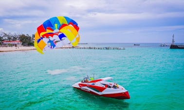 🔥 ラアルタグラシア州プンタカナでのパラセーリングアドベンチャー 🛥️🎉