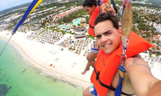 🔥Parasailing Adventure in Punta Cana, La Altagracia🛥️🎉