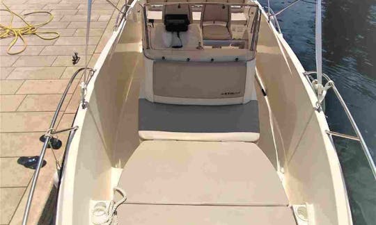 Quicksilver Open 675 Center Console for 8 people in Opatija