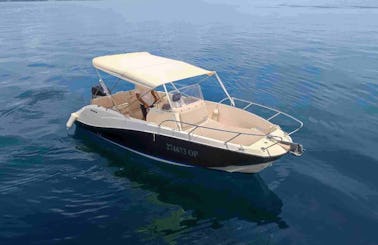 Quicksilver Open 675 Center Console for 8 people in Opatija