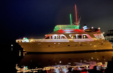 Christmas Ship Cruise Aboard World Renowned 80' Custom Luxury Yacht in Downtown Seattle