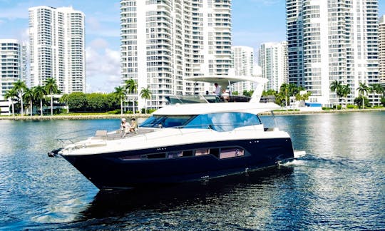 EXCLUSIVE 65' Private Motor Yacht in Miami