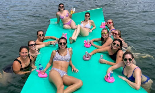 Group of gals hanging out on the Lilly pad!