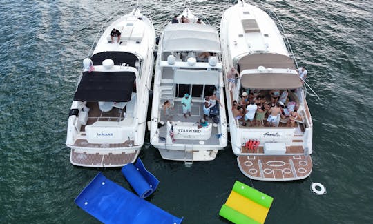 3 yachts for Rent up to 39 people in Miami, Florida