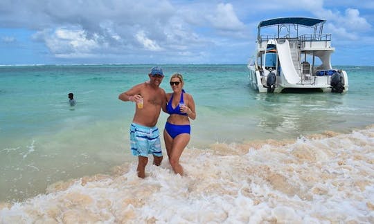 🤩 🛥️.RENTED BY OWNER PRIVATE VIP BARCHELOR/BIRTHDAY PARTY OR FAMILY TRIP CRUISE- SNORKEL-NATURAL POOL 🤩Power AT Cap Cana, Punta Cana🛥️💃🏾🎉🎶🍻🛥️