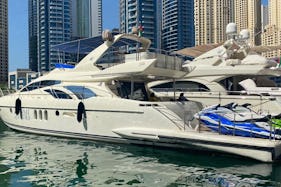 Azimuth 62ft Luxury Yacht with 2 Jetski in Marina Dubai