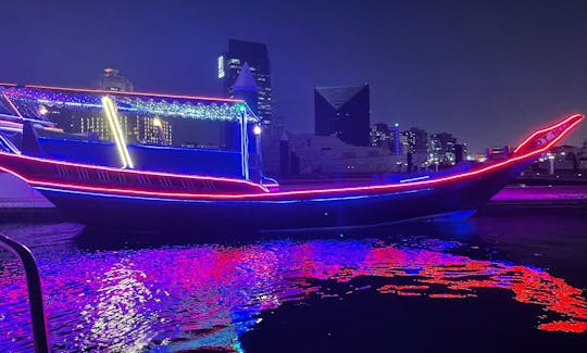 Traditional Boat Tour in Al Seef Bur Dubai