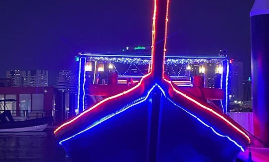 Traditional Boat Tour in Al Seef Bur Dubai