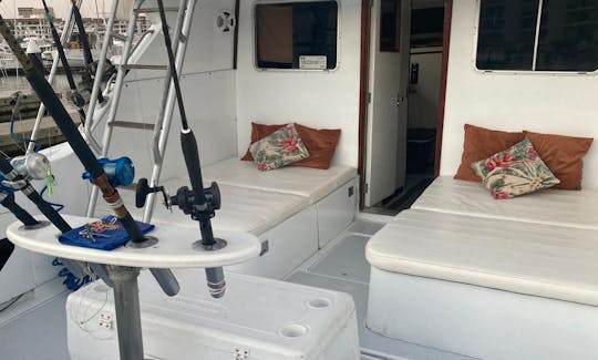 Lovely Bertram 34 SportFishing Charter in Puerto Vallarta, Jalisco