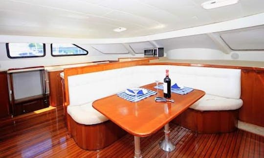 Visit Saona Island in this 50' Power Catamaran