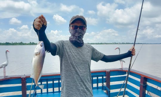 Phnom Penh Fishing Tour on the Mekong River!!