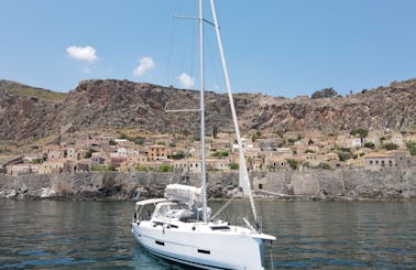 Dufour 430 Sailing Yacht for charter in Lefkada Island, Ionion, Greece