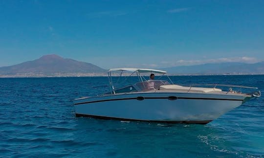 Charter 30' Ghibli Motor Yacht in Vico Equense, Italy