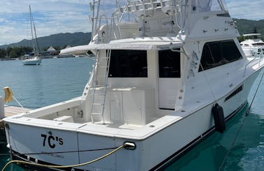 47ft Siete Seas Motor Yacht Rental in Montego Bay, Jamaica!!