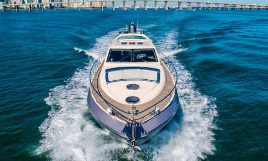 68' Gianetti Power Mega Yacht!!⚡unique style and design in Miami, Florida🌅