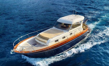 Apreamare 38ft Motor Yacht Rental in Sorrento , Capri and Amalfi Coast