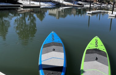 (2) 10ft Pelican sit in Kayaks (2) Paddleboards (2) Small kayaks for rent Tahoe Keys