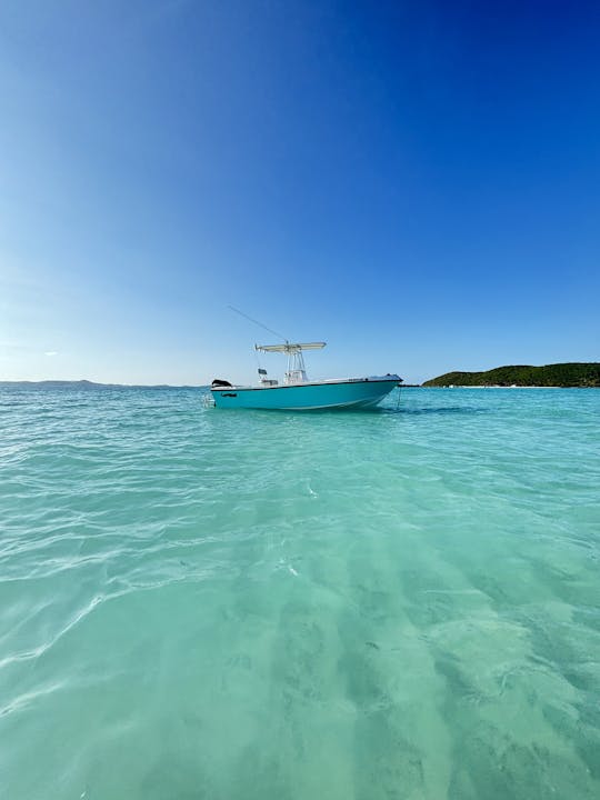 Center console Mako 23 Private Boat Tours and snorkeling In Fajardo