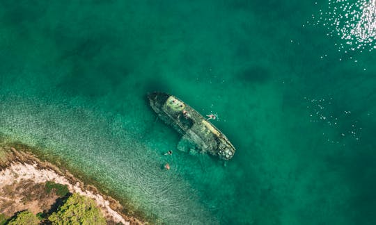 Shipwreck on Solta Island