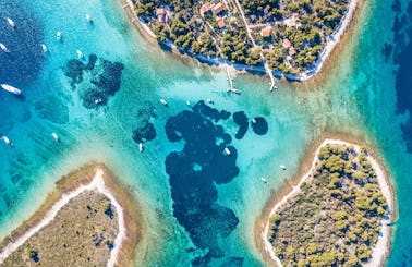PRIVATE HALF DAY TOUR to BLUE LAGOON (Drvenik Island) and SOLTA island from Split, Croatia