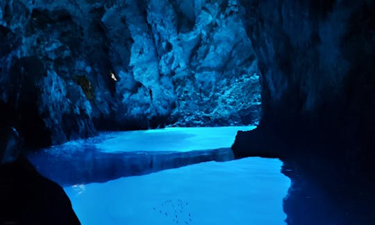 Blue Cave on Biševo Island