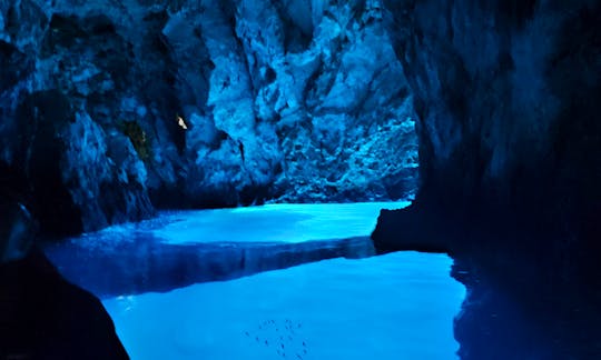 Blue Cave on Biševo Island