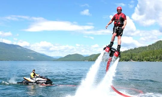 Entrenamiento y clases de flyboard en Horton, Michigan