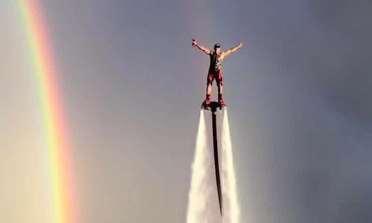 Entrenamiento y clases de flyboard en Horton, Michigan