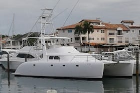 50ft Power Catamaran Charter in Casa de Campo, La Romana