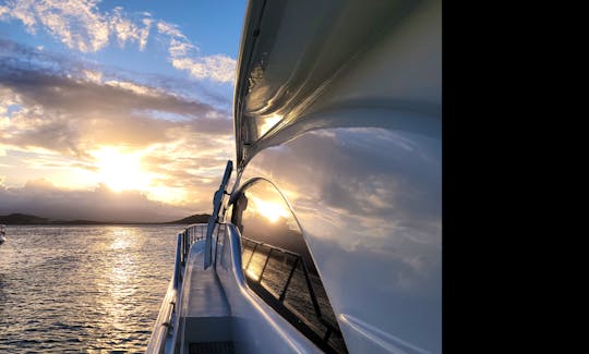 Beautiful 74' Luxury Yacht Rental Spacious Platform