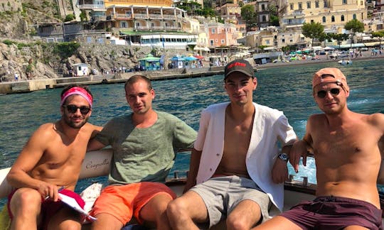 Sorrento, Capri, Positano Boat Tour with Aprea Mare Motor Yacht