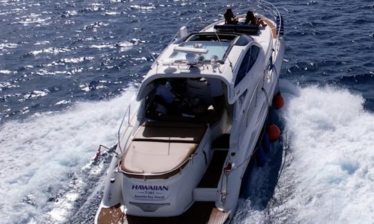 Cranchi Mediterranee 47HT Luxury Power Yacht Charter in Honolulu, Hawaii