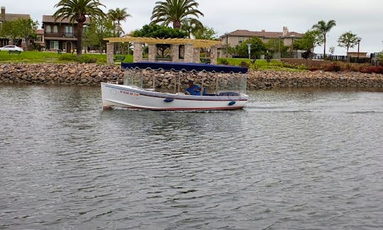 Duffy on the water in Marina Del Rey, California