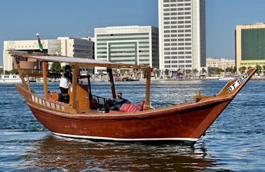 Traditional Boat Tour in Al Seef Bur Dubai