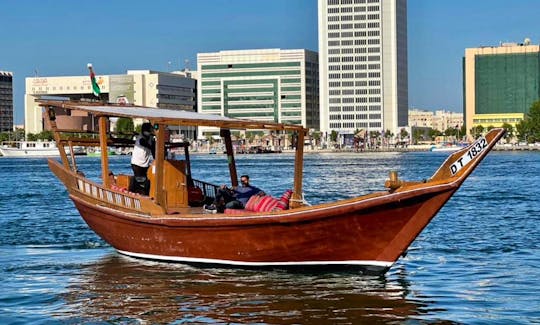 Traditional Boat Tour in Al Seef Bur Dubai