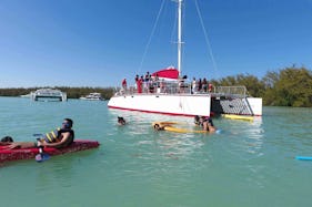 Catamaran Party Boat (42-Person Max) Includes: 1-Captain +  2-Mates