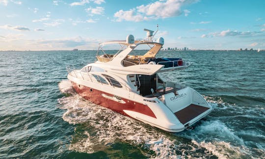 ⚓50Ft Azimuth Motor Yacht Ready For Your Vacations in Miami, Florida !!⚓