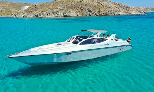 36' Cigarette Speed Boat (Ecomariner) in Mikonos, Greece