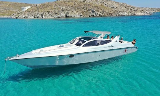 36' Cigarette Speed Boat (Ecomariner) in Mikonos, Greece