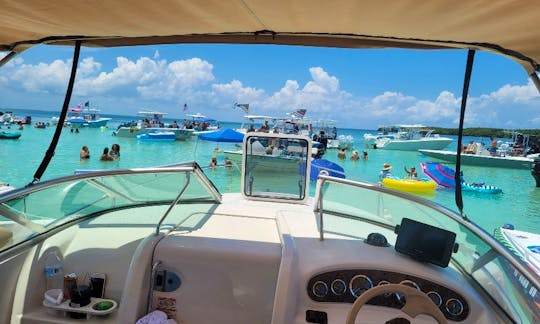 24ft Searay Cruiser Boat Rental in Palm Bay, Florida!